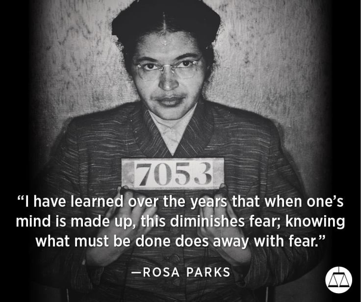 Rosa Parks, Image from the Southern Poverty Law Center